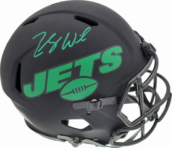 New York Jets Autographed Full Size Helmets Signed Helmets