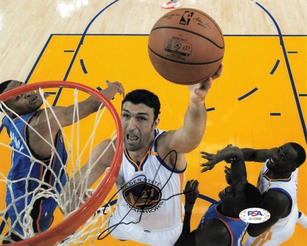 Zaza Pachulia Autographed Signed 8X10 Photo PSA/DNA Golden ...