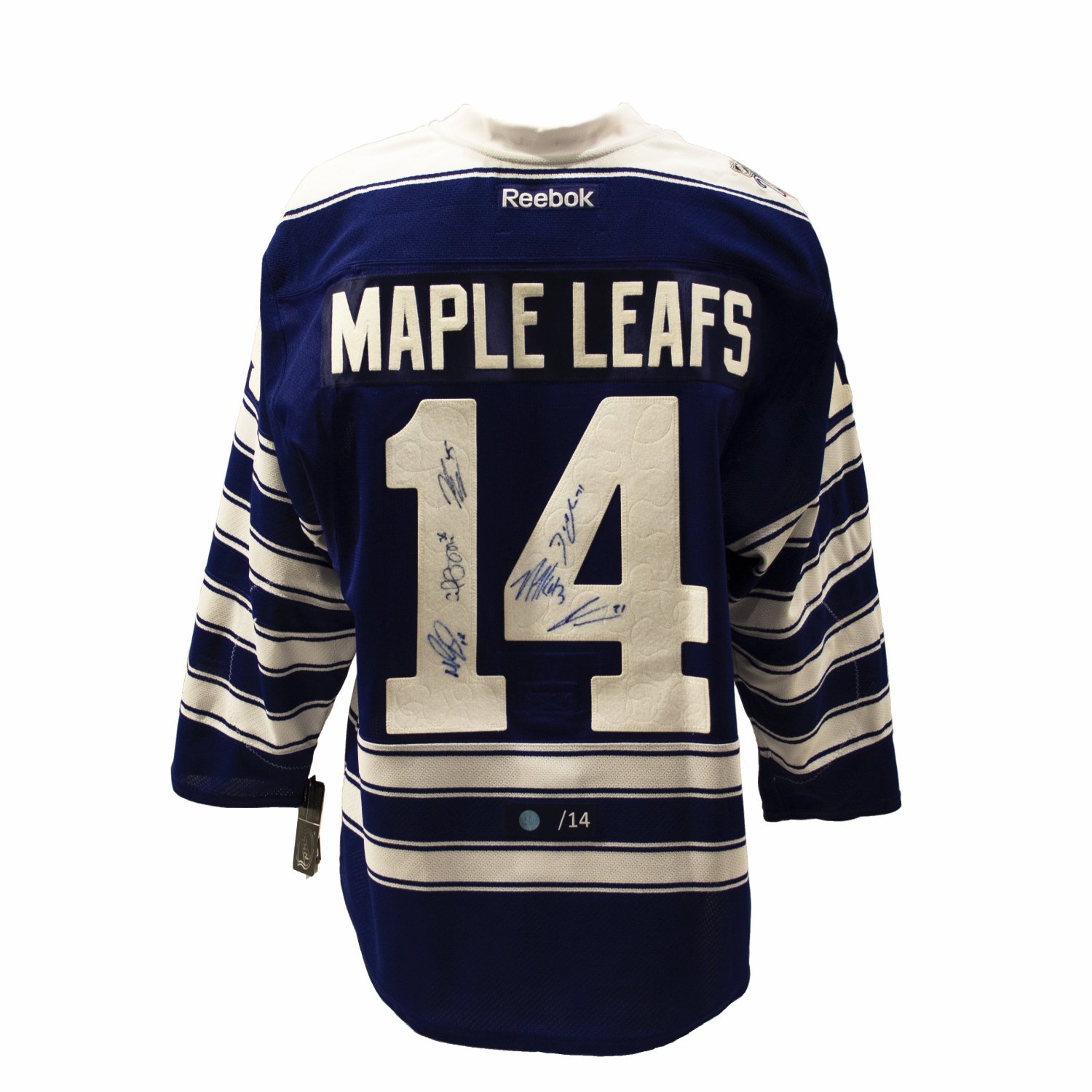 2014 Toronto Maple Winter 6 Player Autographed Authentic Reebok