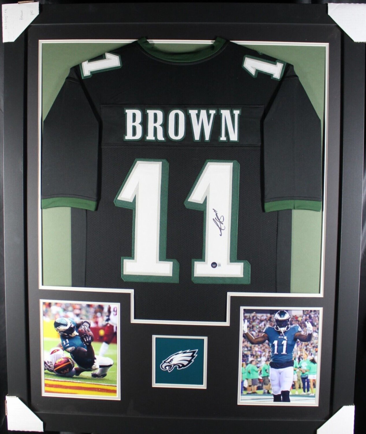 AJ Brown Autographed/Signed Philadelphia Eagles 8×10 Photo Beckett – Denver  Autographs