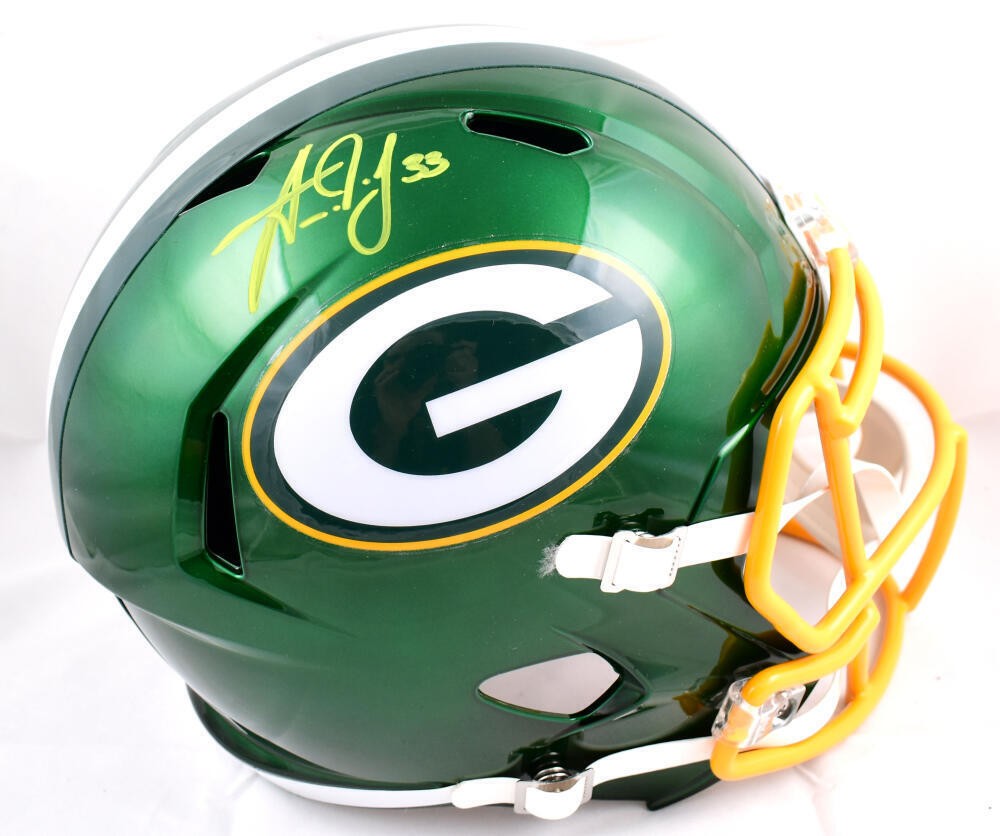 Aaron Jones Autographed Signed Green Bay Packers F/S Flash Speed