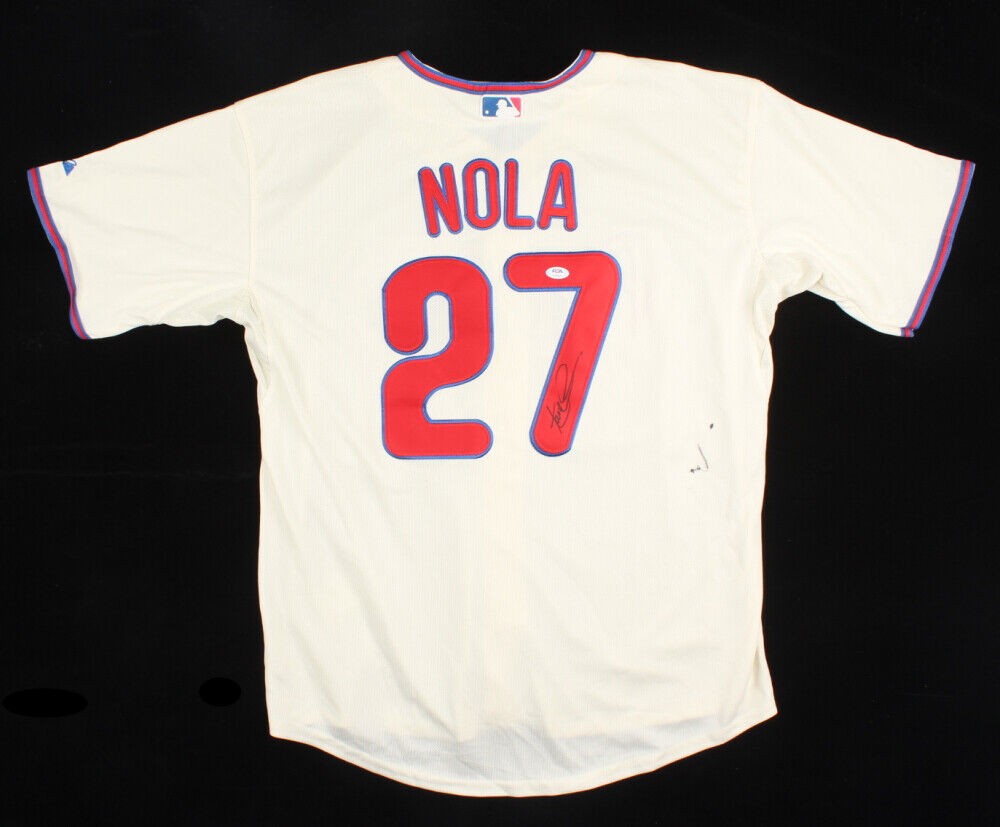 Aaron Nola Autographed Signed Philadelphia Phillies Jersey (PSA