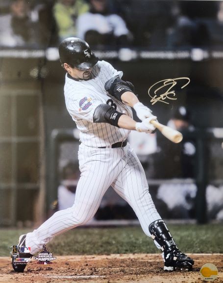 Aaron Rowand Autographed Signed 16X20 Chicago White Sox Photo - Autographs