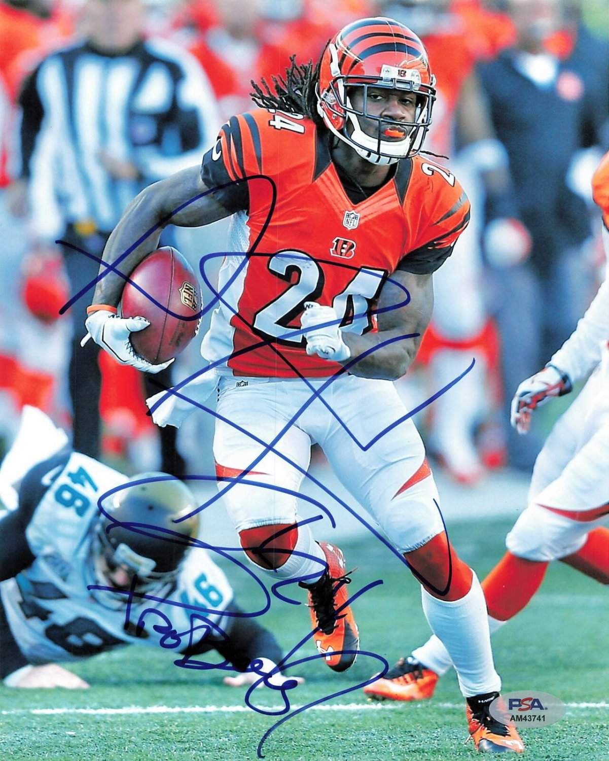 Adam 'Pacman' Jones Autographed Signed 8X10 Photo Bengals PSA/DNA