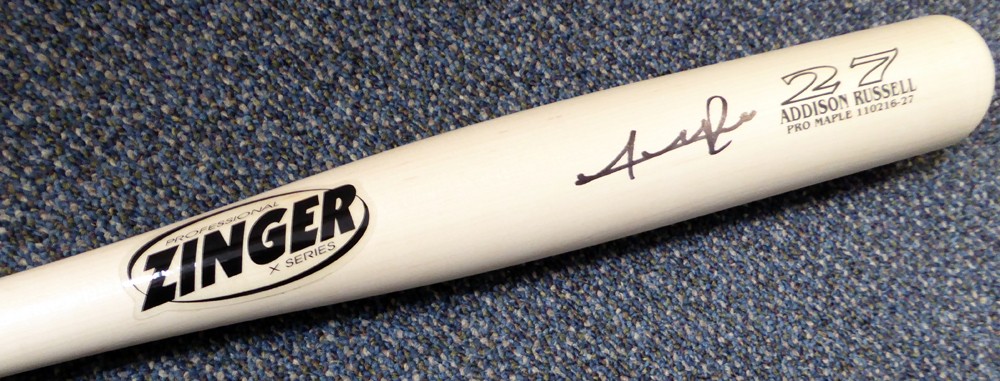 MLB Autographed Bats for sale