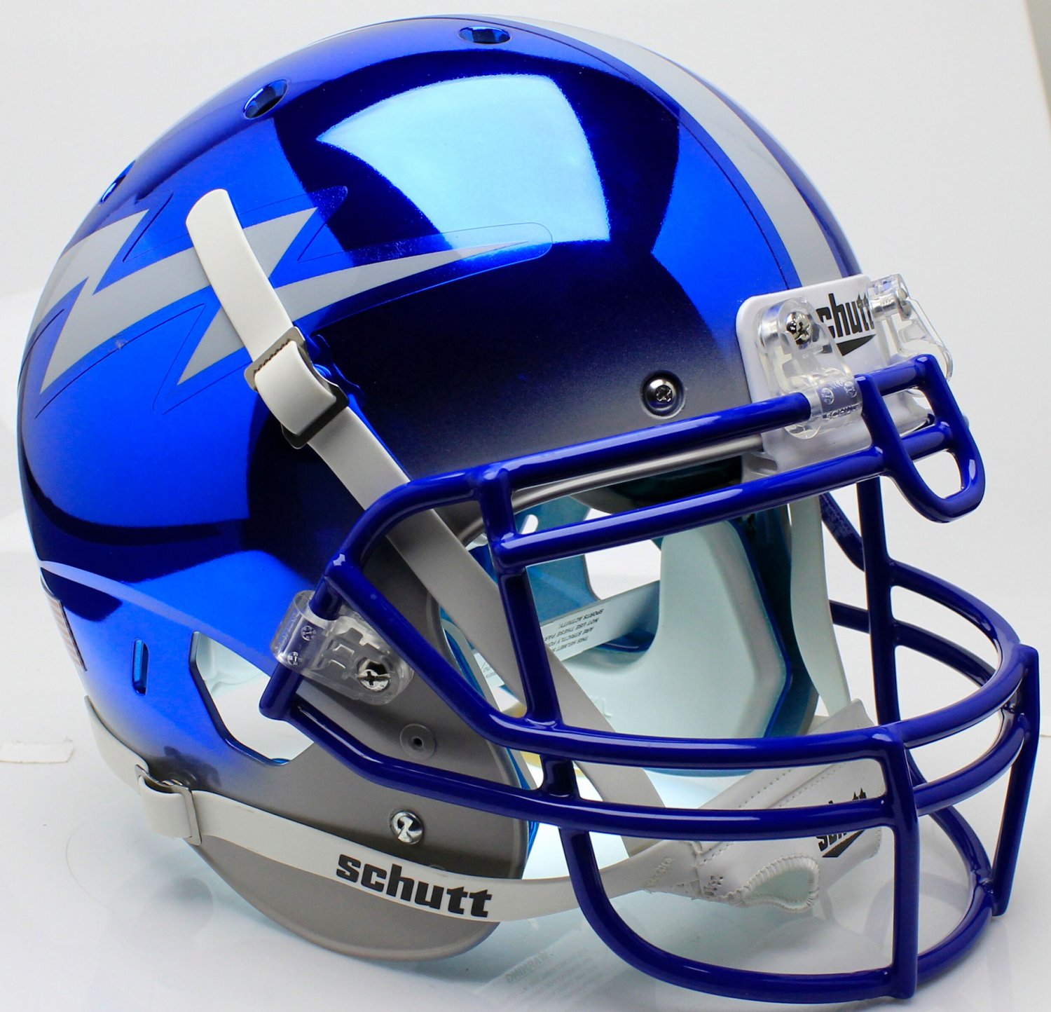 Air Force Falcons Authentic College Xp Football Helmet Schutt Chrome