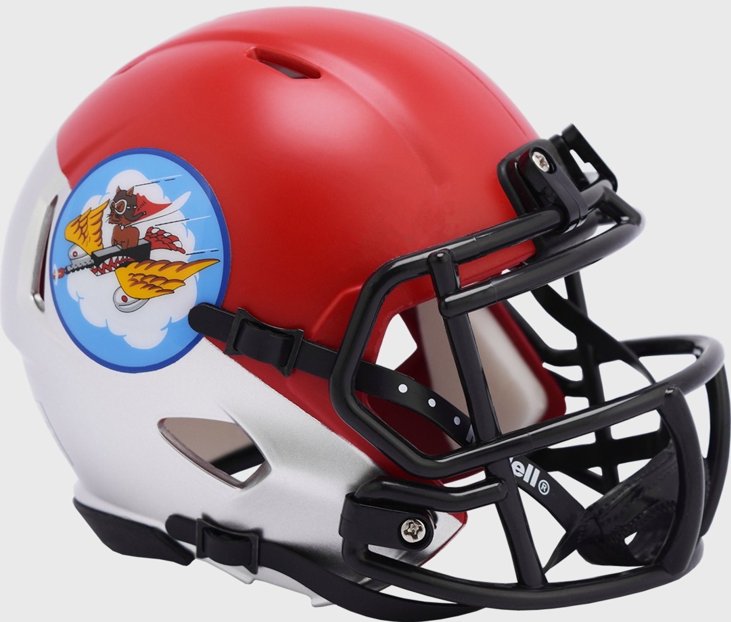Air Force Falcons NCAA Mini Speed Football Helmet Tuskegee 301st Limited Edition