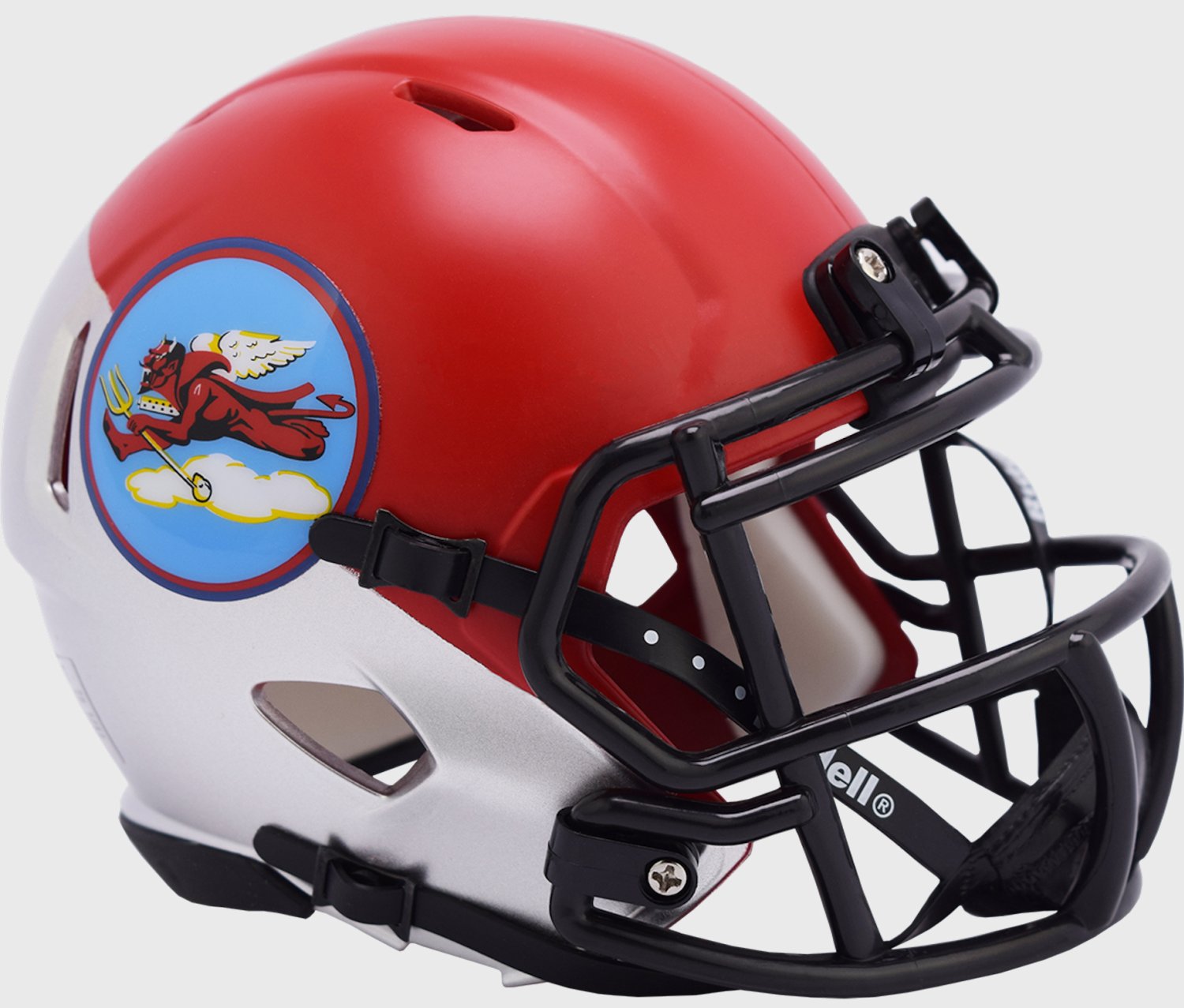 Air Force Falcons NCAA Mini Speed Football Helmet Tuskegee 302nd Limited Edition