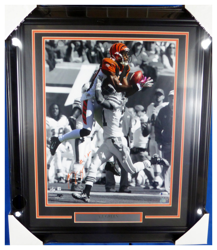 aj green signed jersey