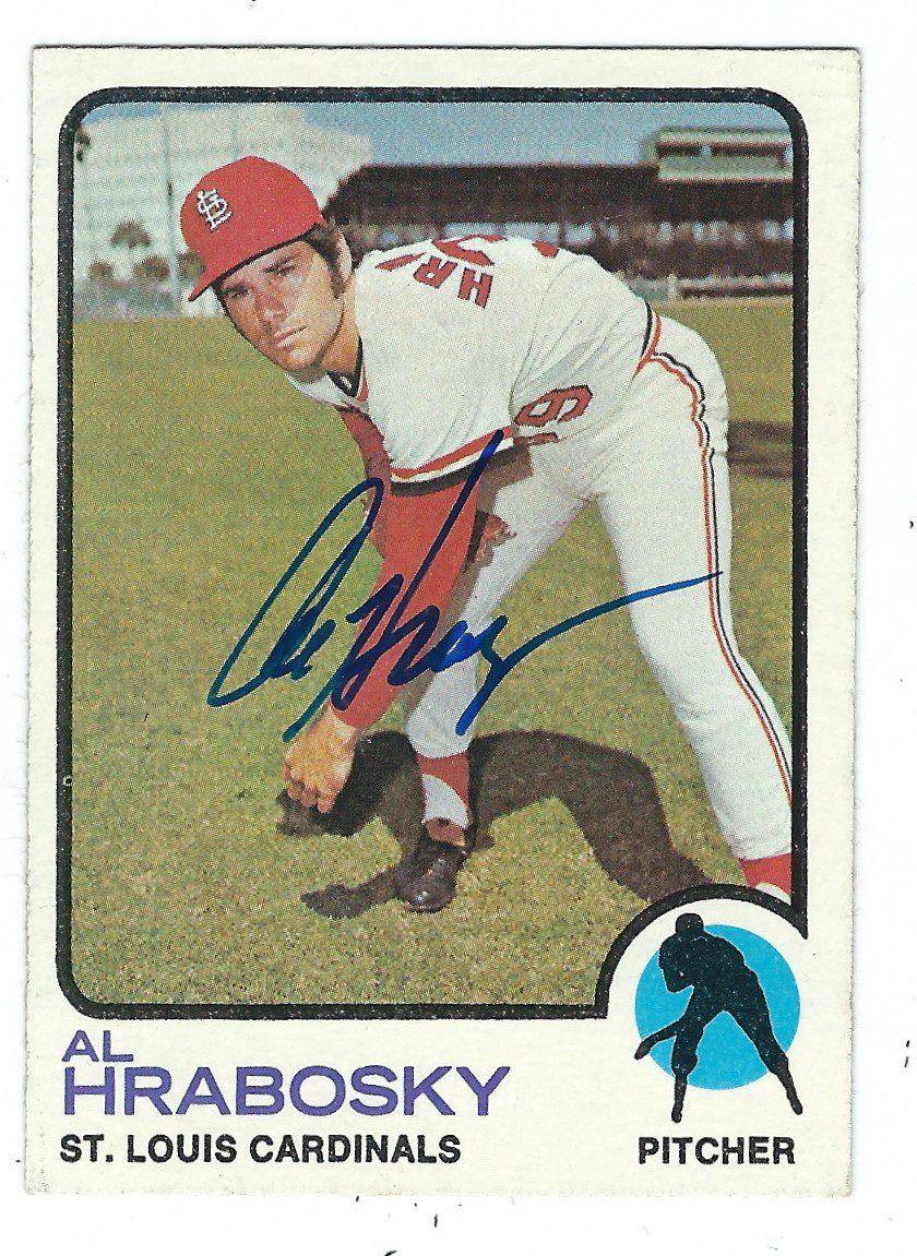 MLB Al Hrabosky Signed Trading Cards, Collectible Al Hrabosky Signed  Trading Cards