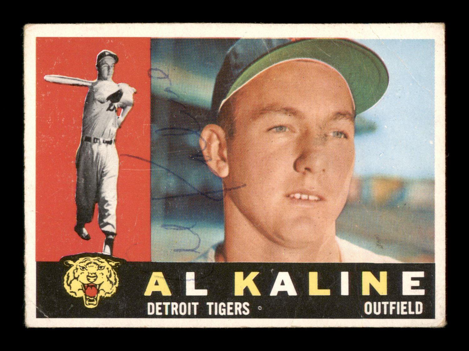 Al Kaline Autographed Signed 1960 Topps Card #50 Detroit Tigers #198781