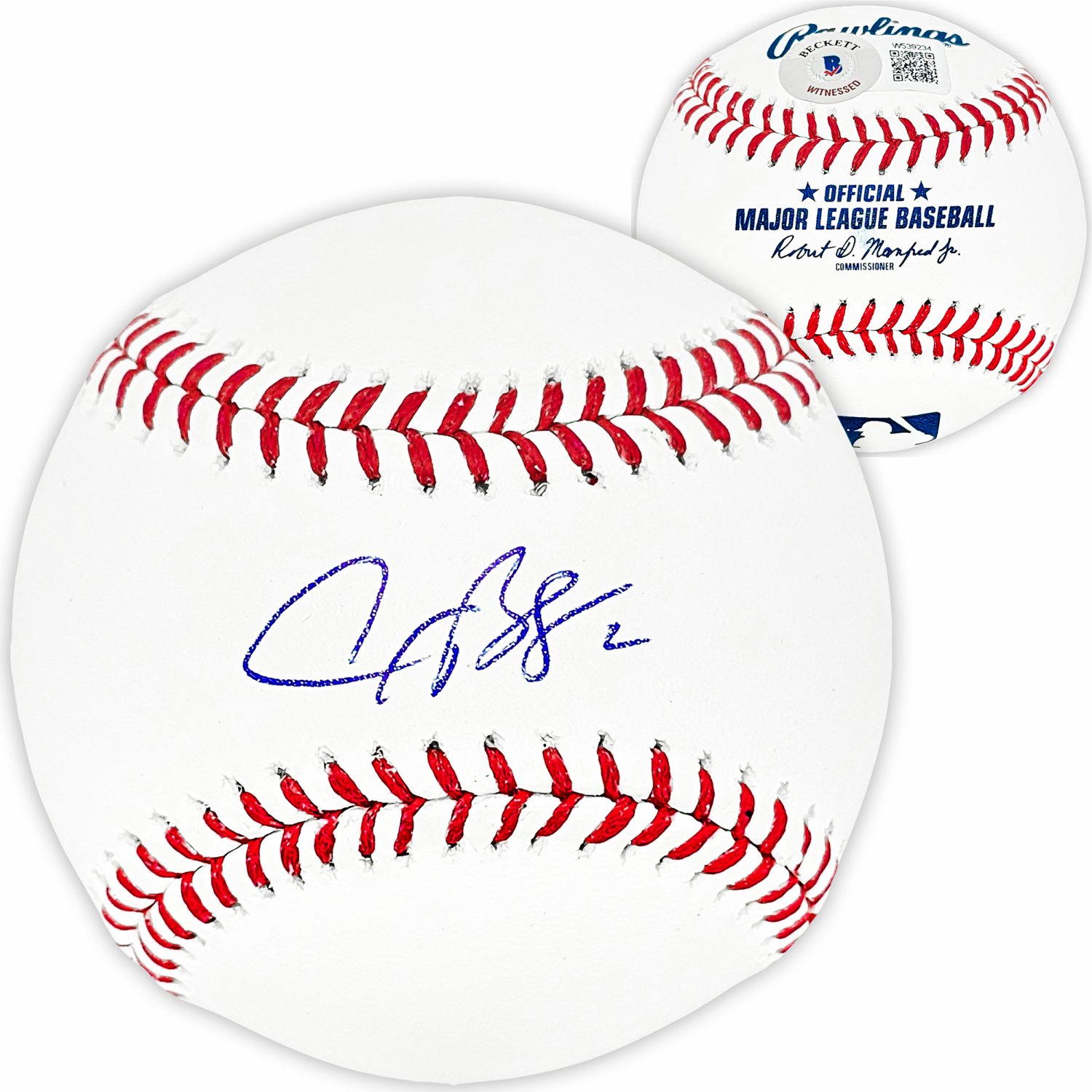 Alex Bregman Autographed Signed Official MLB Baseball Houston