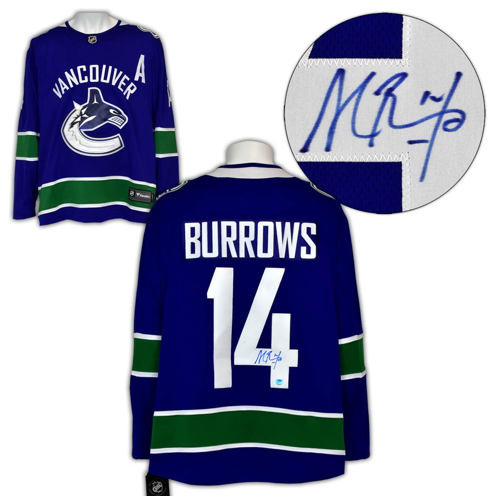 alex burrows jersey