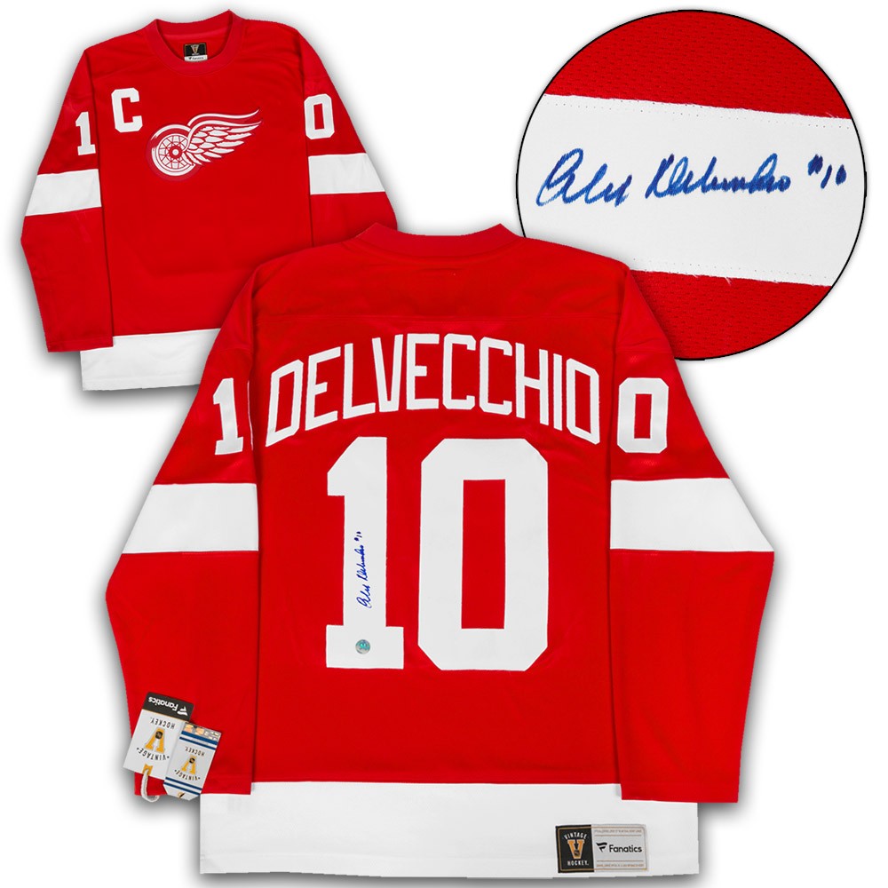 retro red wings jersey