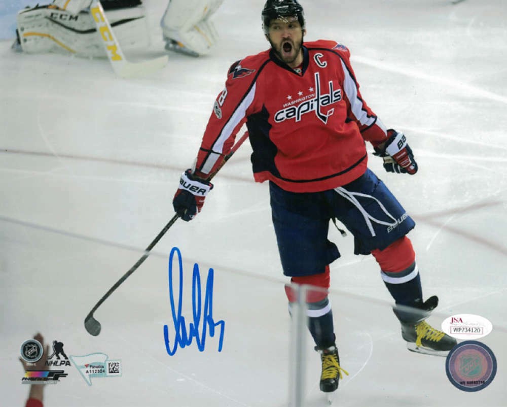 alex ovechkin signed jersey