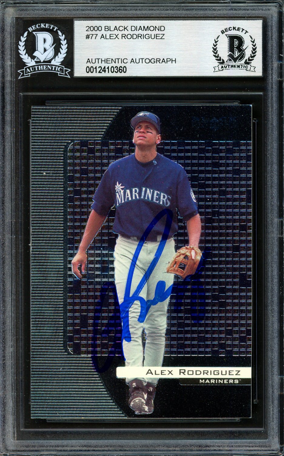 Alex Rodriguez Seattle Mariners MLB Original Autographed Photos for sale