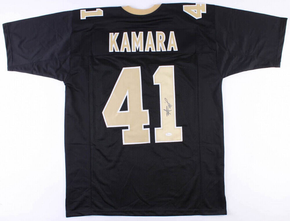 Alvin Kamara Autographed Signed New Orleans Saints Jersey (JSA COA) 2Xpro  Bowi Running Back