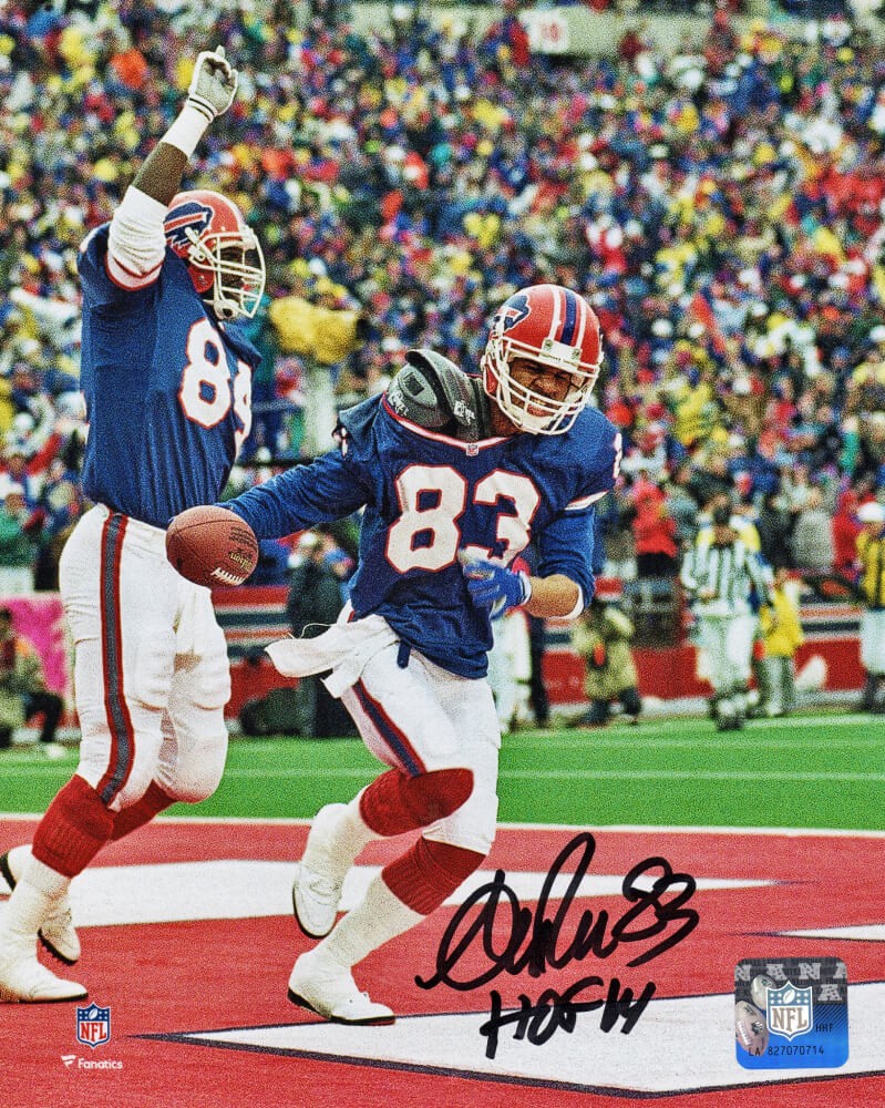 Andre Reed Autographed Signed Buffalo Bills TD Action 8x10 Photo w