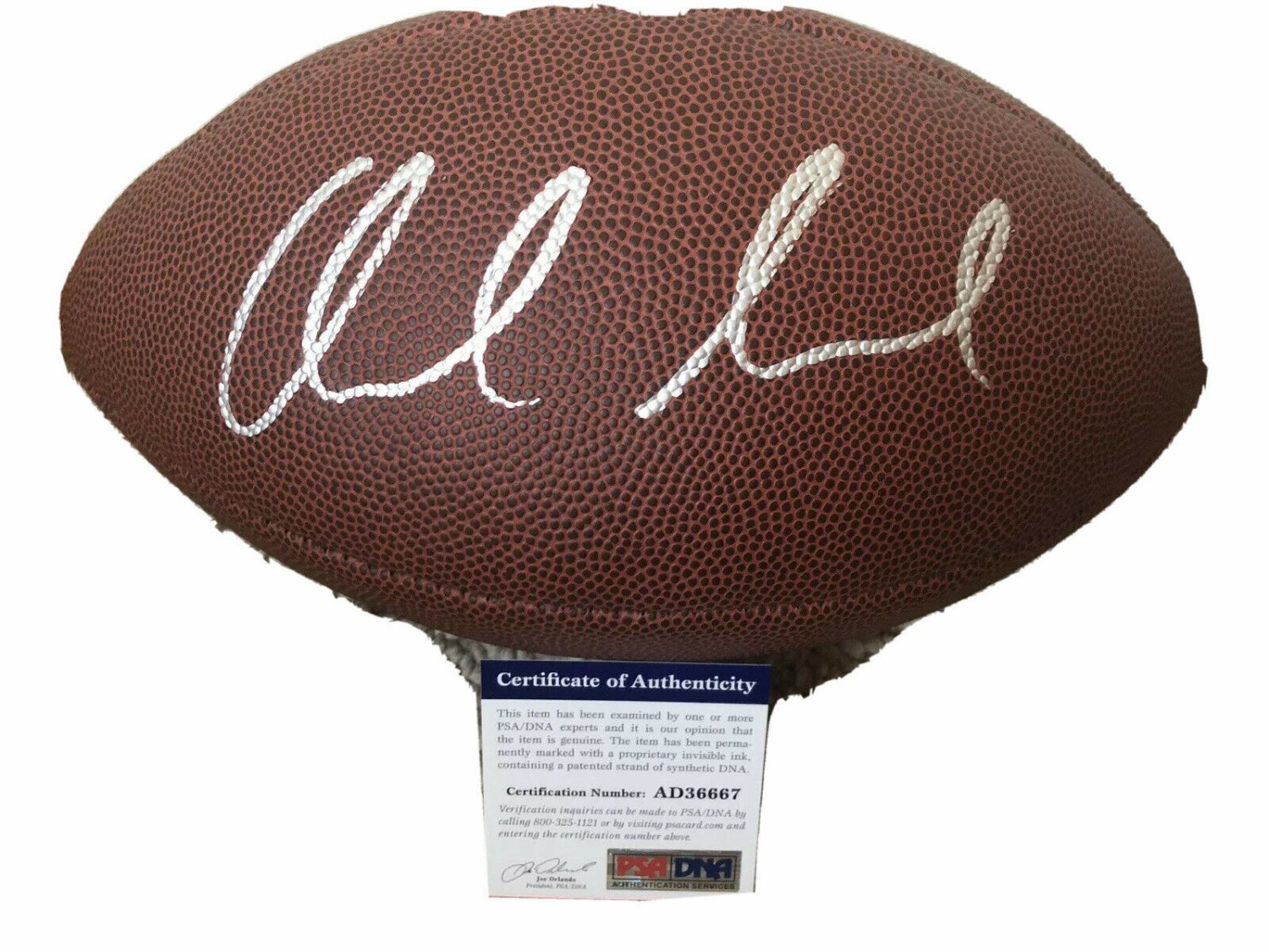 andrew luck autographed football