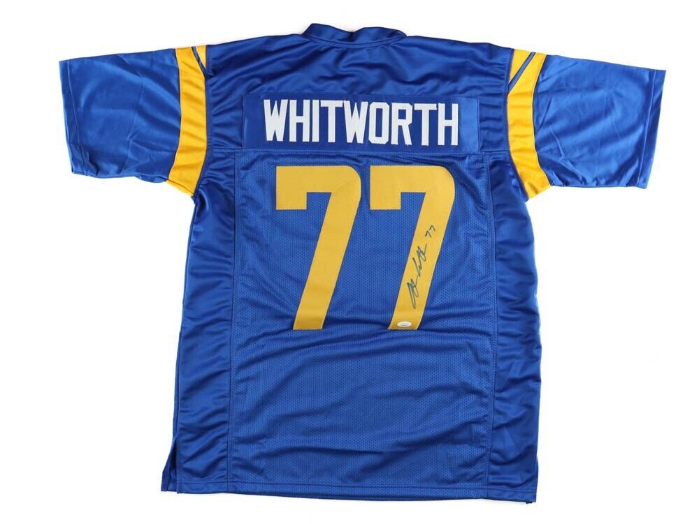 Andrew Whitworth Autographed Signed Los Angeles Rams Jersey (JSA) Super  Bowl Lvi Champion Ot