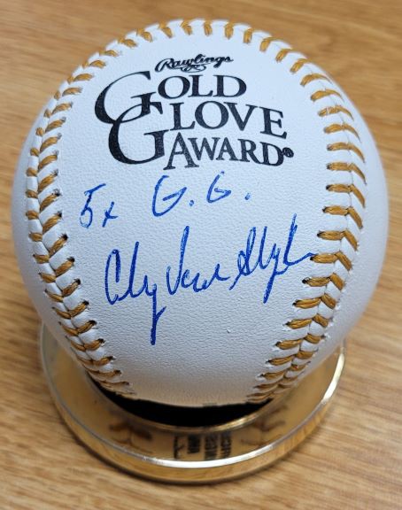 Andy Van Slyke Autographed Signed Official National League Baseball