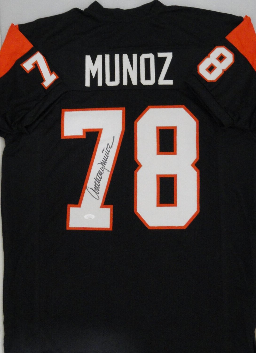 Anthony Munoz Autographed Signed Bengals Hall Of Famer Custom