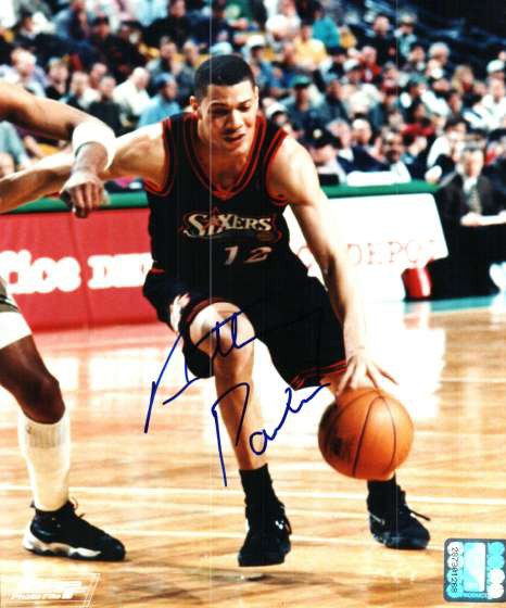 Anthony Parker Autographed Signed Philadelphia 76'Ers Photo