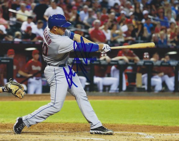 Anthony Recker Auto Signed 8x10 New York Mets