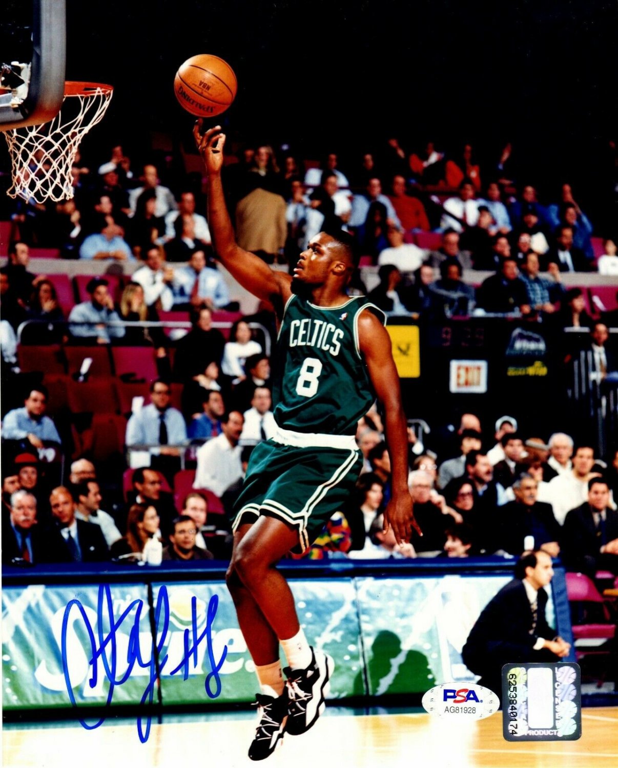 Antoine Walker Autographed Signed Signed 8x10 Nba Photo Boston Celtics Psa Coa