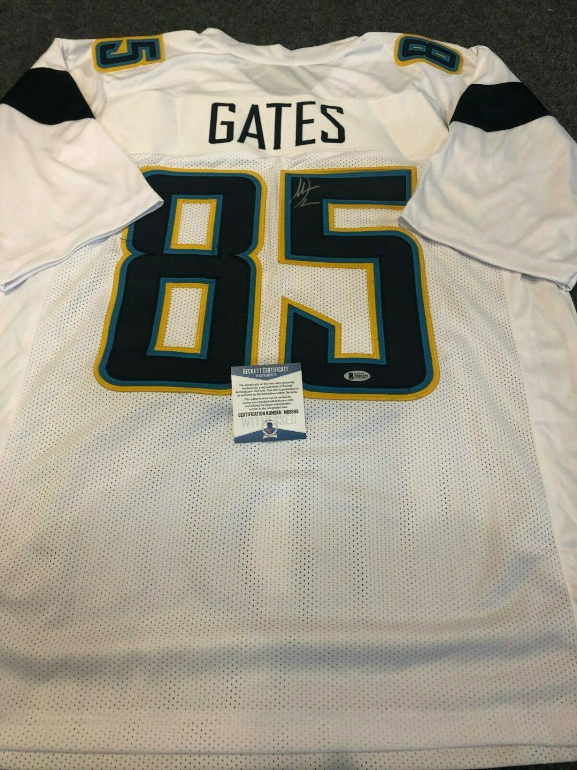 antonio gates signed jersey