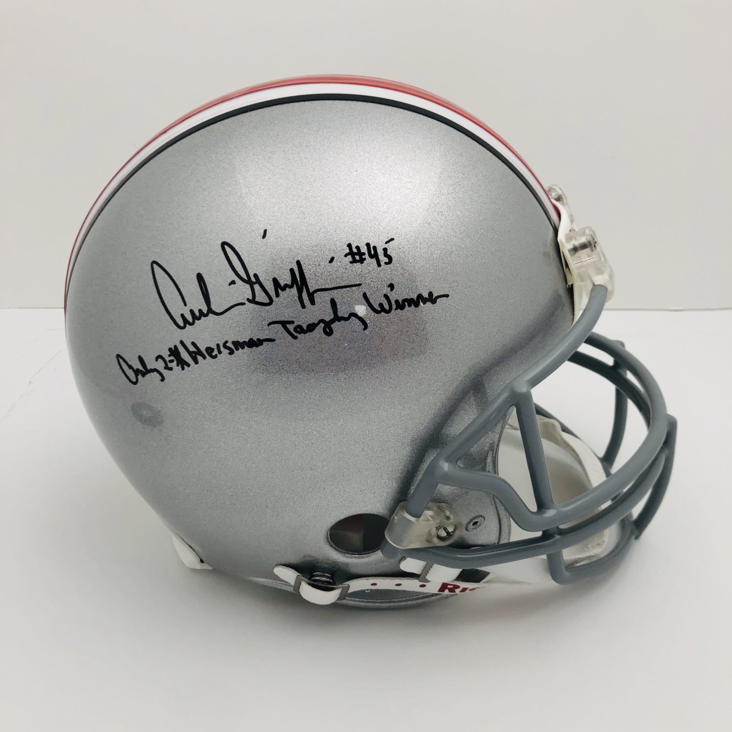 archie griffin signed helmet