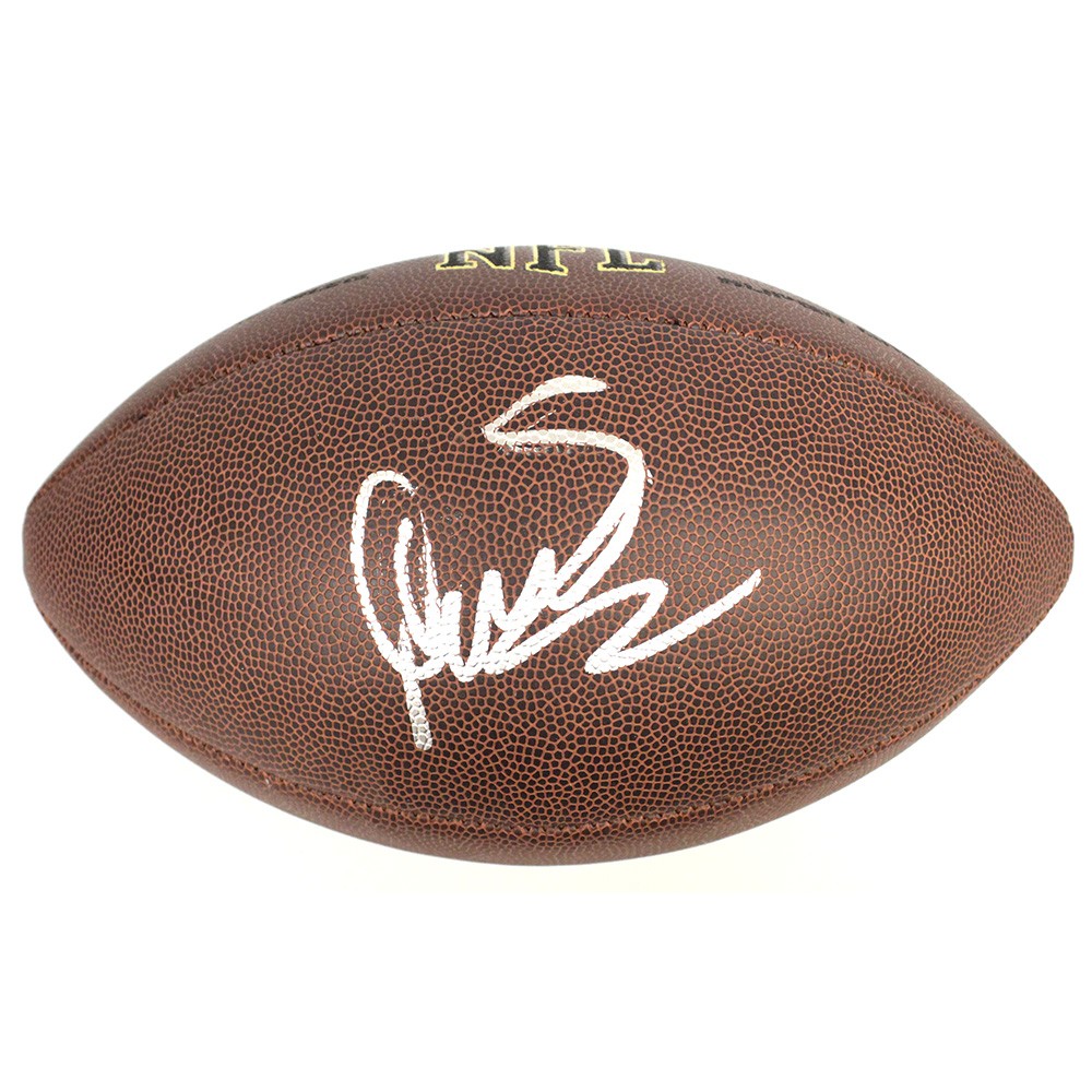 Art Blank Atlanta Falcons Autographed Signed Wilson Nfl Super Grip