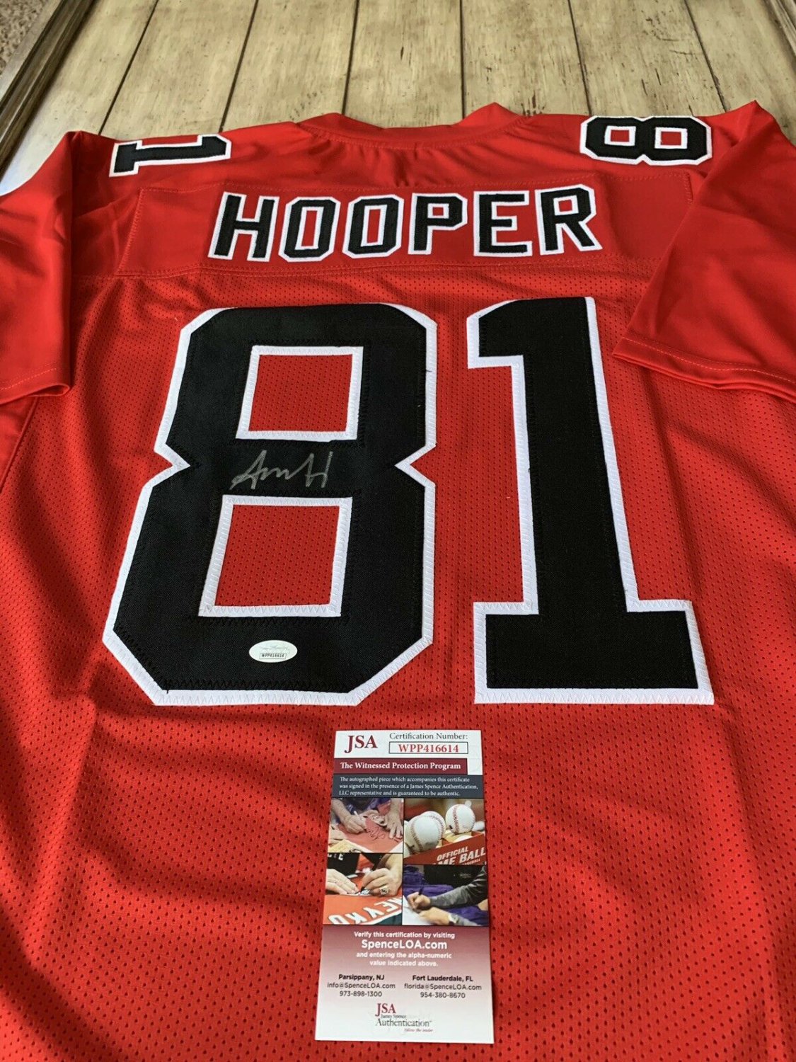 Atlanta falcons hooper jersey clearance