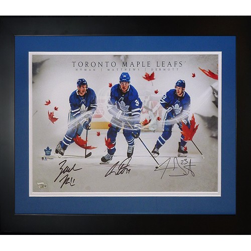 Auston Matthews Toronto Maple Leafs Autographed 2017 NHL