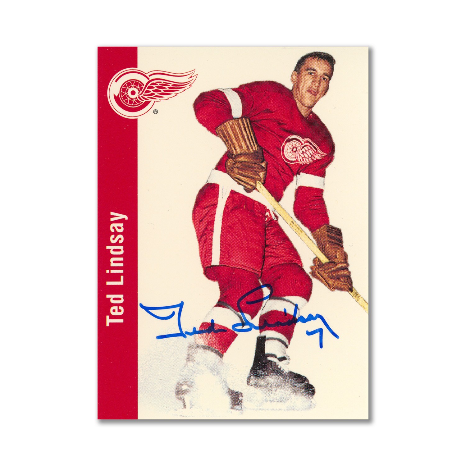 Ted Lindsay Autographed Memorabilia  Signed Photo, Jersey, Collectibles &  Merchandise