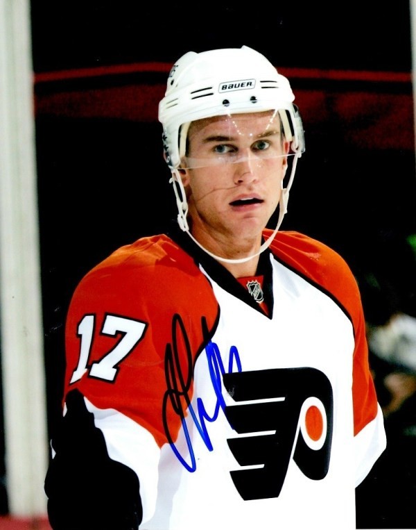 Autographed Signed JEFF CARTER 8X10 Philadelphia Flyers Photo