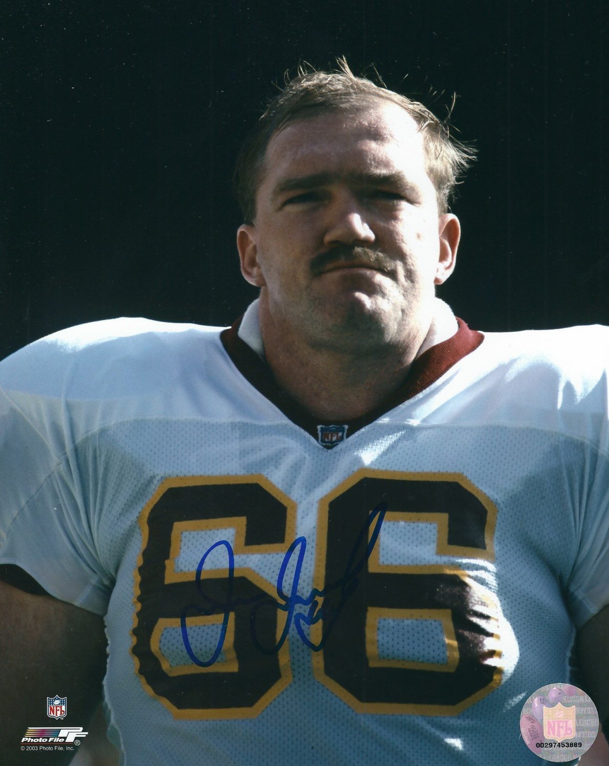 Autographed Signed Joe Jacoby 8x10 Washington Redskins Photo