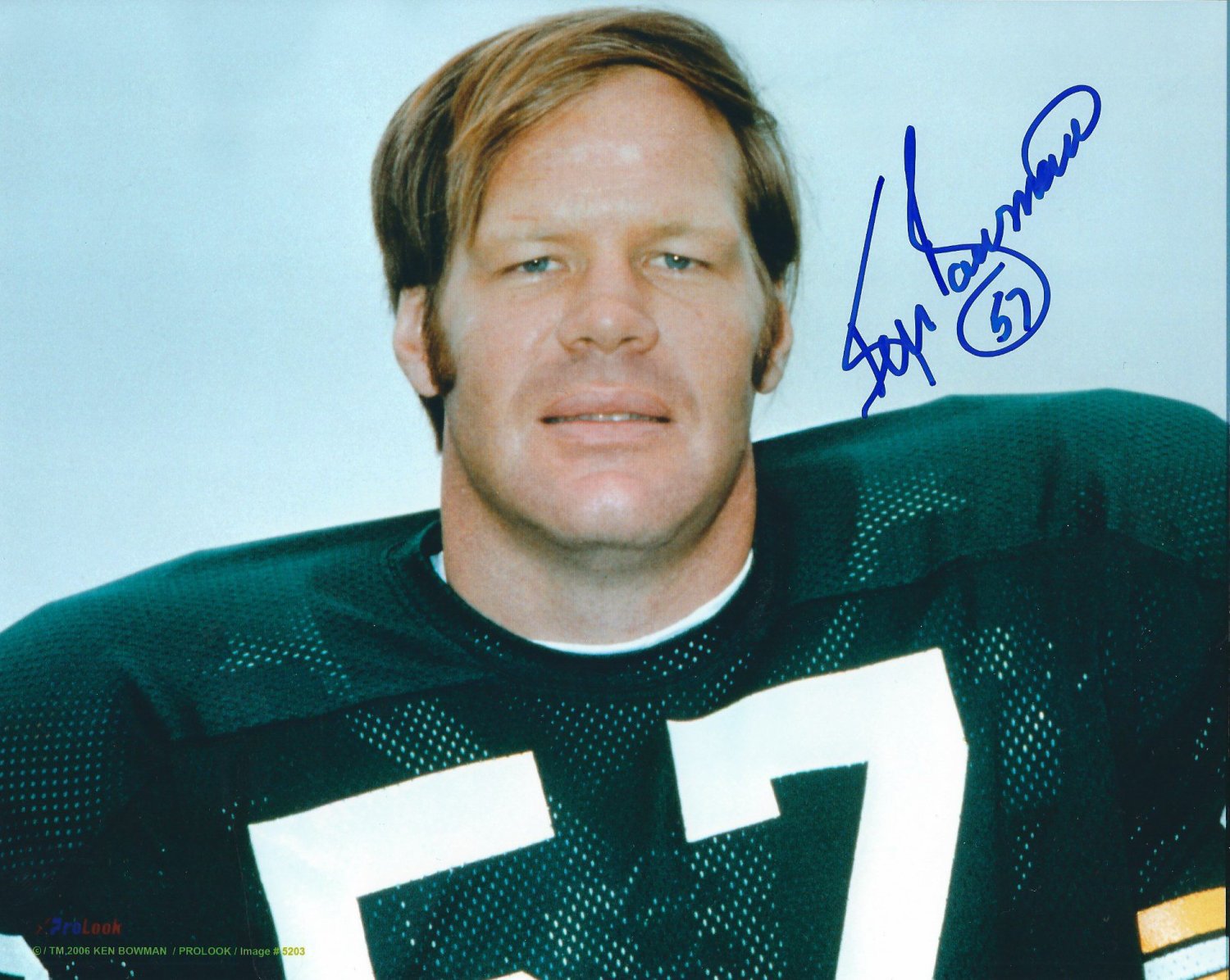 Autographed Signed Ken Bowman 8x10 Green Bay Packers Photo - Certified Authentic