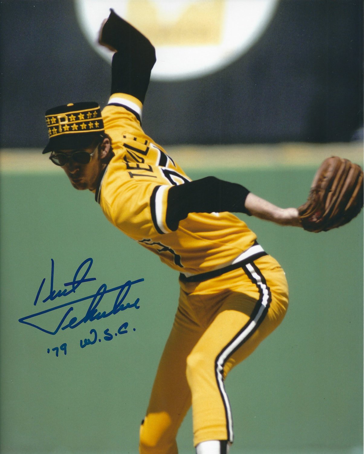 Autographed Kent Tekulve 8x10 Pittsburgh Pirates Photo