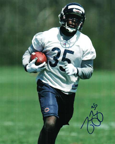 Autographed Signed Photo - Zackary Bowman Chicago Bears - Autographs