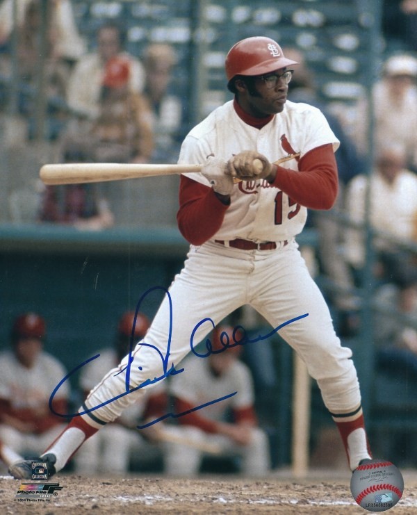 Autographed Signed Richie Allen 8x10 St. Louis Cardinals Photo