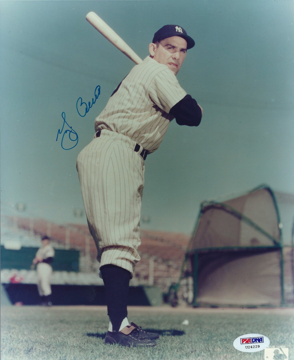 Autographed Signed Yogi Berra 8X10 New York Yankees Photo