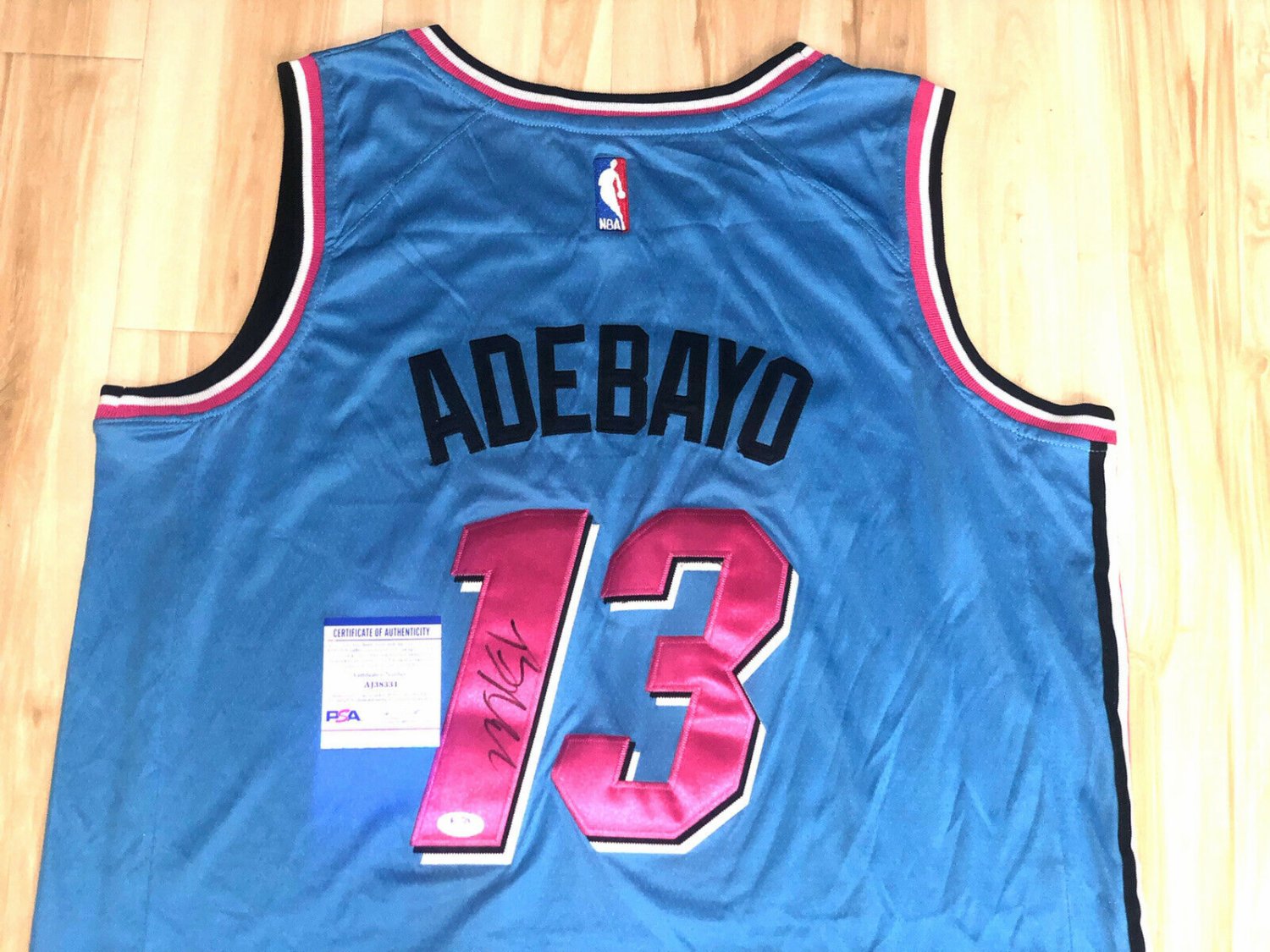 Bam adebayo signed jersey clearance
