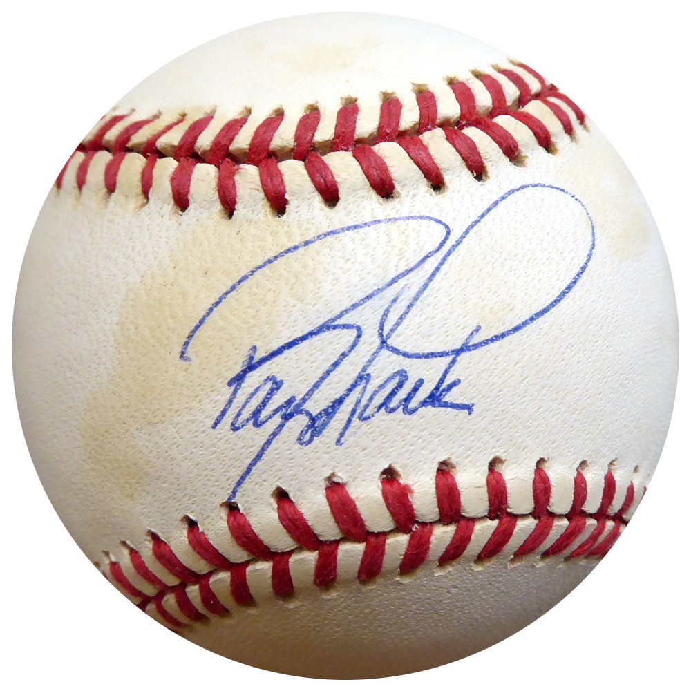 barry larkin autographed baseball