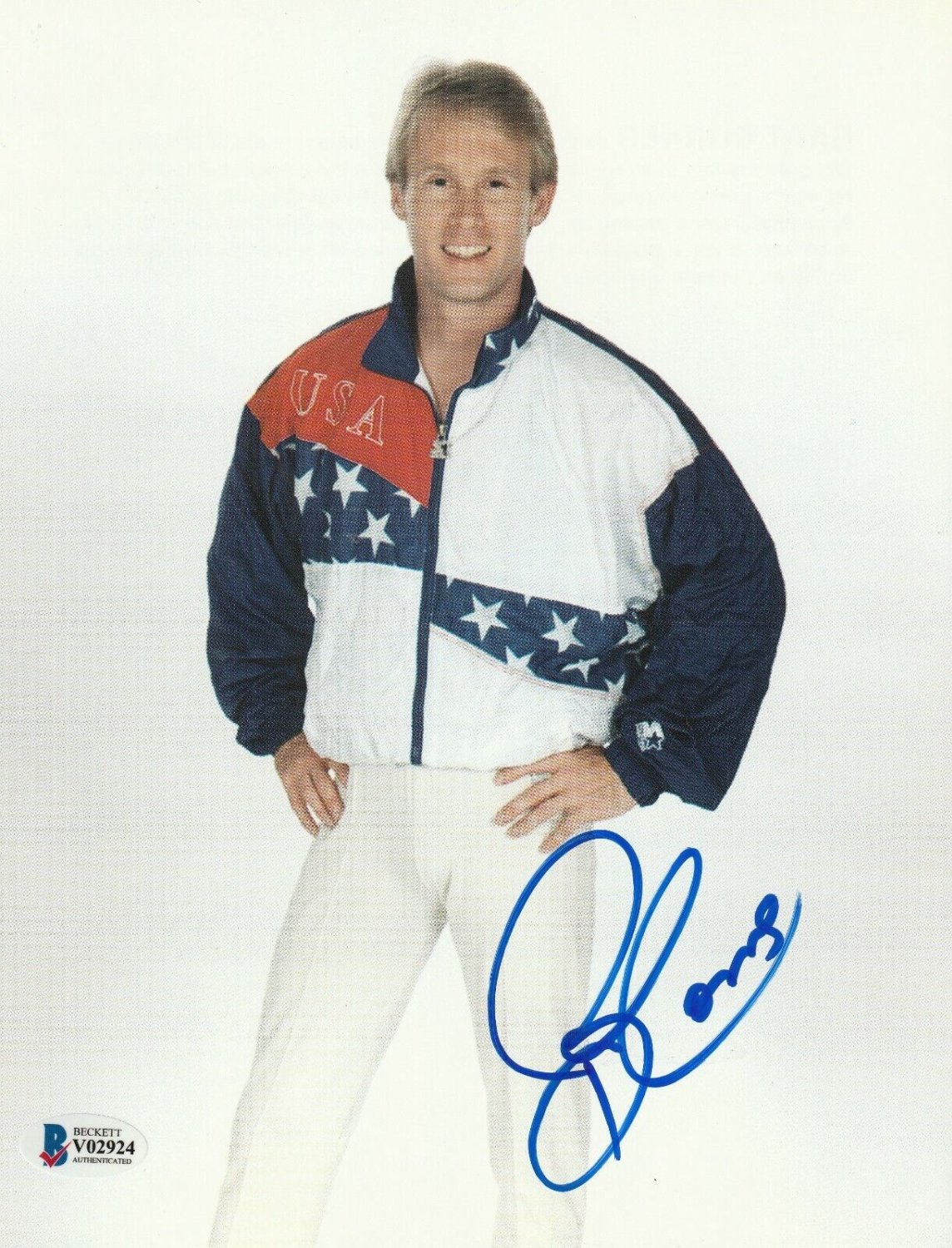 Bart Conner Autographed Signed 8x10 Photo With Beckett Coa