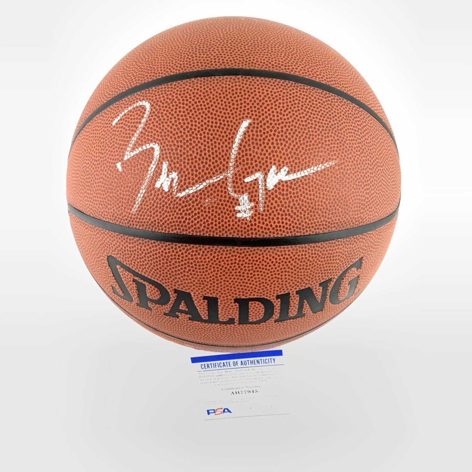 basketball signed