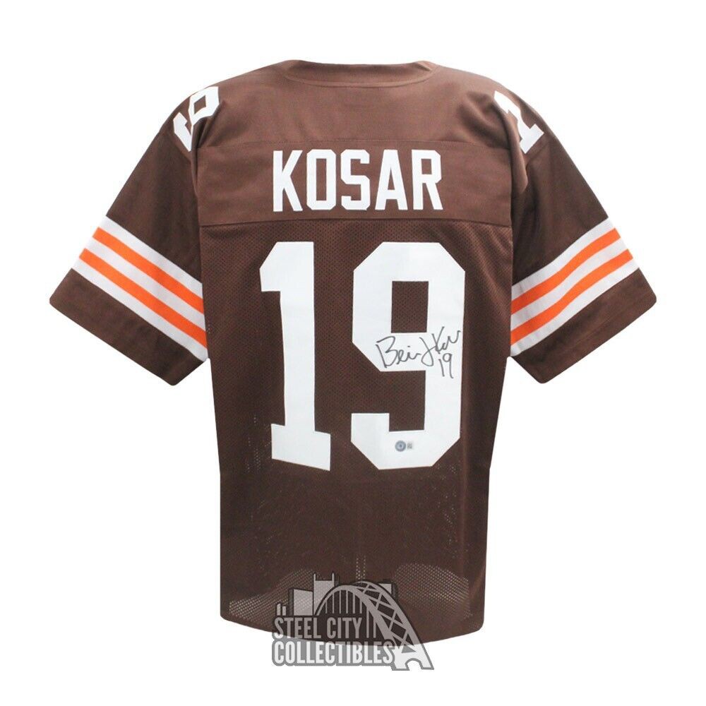 Bernie Kosar Autographed Signed Cleveland Custom Brown Football Jersey -  Beckett