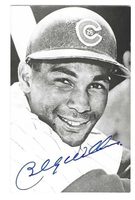 Billy Williams Autographed Signed Chicago Cubs Bxw Rowe Post Card