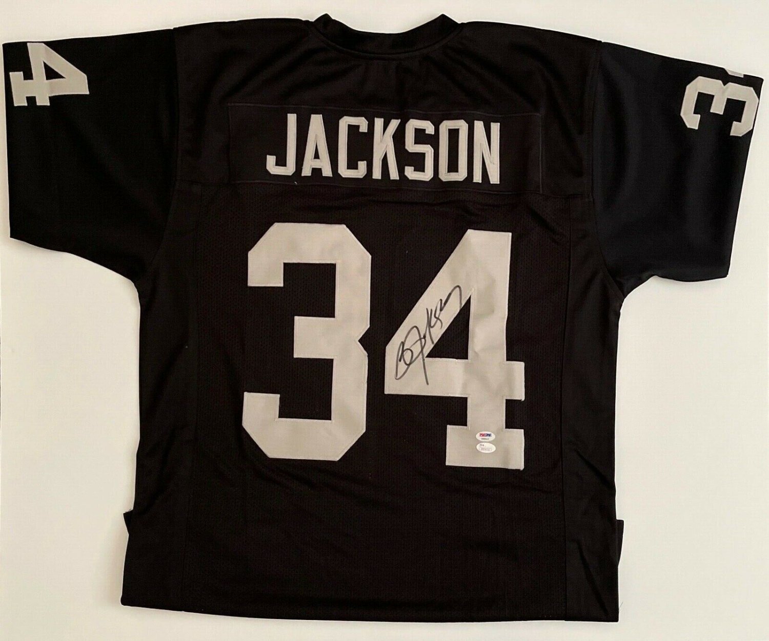 bo jackson signed raiders jersey