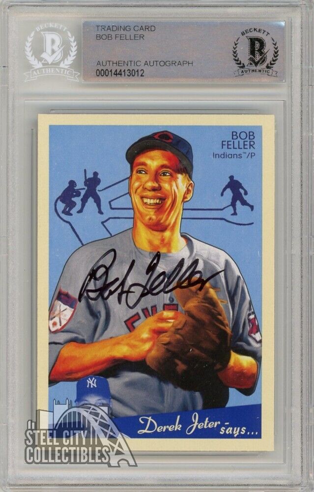 Bob Feller - Trading/Sports Card Signed